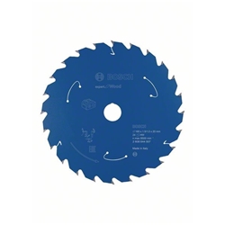 Bosch Akku-Kreissägeblatt EXPERT for Wood, 165x1,5/1x20, 24 Zähne Nr. 2608644507