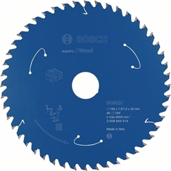 Bosch Akku-Kreissägeblatt EXPERT for Wood, 190x1,5/1x30, 48 Zähne Nr. 2608644514