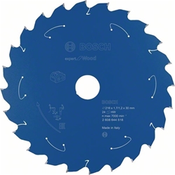 Bosch Akku-Kreissägeblatt EXPERT for Wood, 216x1,7/1,2x30, 24 Zähne Nr. 2608644518