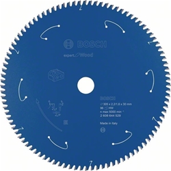 Bosch Akku-Kreissägeblatt EXPERT for Wood, 305x2,2/1,6x30, 96 Zähne Nr. 2608644529