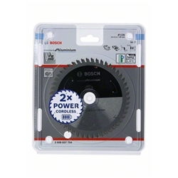 Bosch Akku-Kreissägeblatt Standard for Aluminium, 136x1,6/1,1x20, 50 Zähne Nr. 2608837754