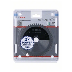 Bosch Akku-Kreissägeblatt Standard for Aluminium, 140x1,6/1,1x20, 50 Zähne Nr. 2608837755