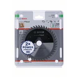 Bosch Akku-Kreissägeblatt Standard for Wood, 140x1,5/1x20, 42 Zähne Nr. 2608837672