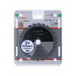 Bosch Akku-Kreissägeblatt Standard for Wood, 150x1,6/1x20, 24 Zähne Nr. 2608837674
