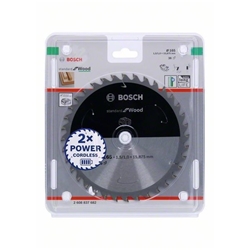 Bosch Akku-Kreissägeblatt Standard for Wood, 165x1,5/1x15,875, 36 Zähne Nr. 2608837682
