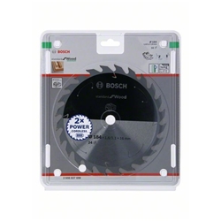 Bosch Akku-Kreissägeblatt Standard for Wood, 184x1,6/1,1x16, 24 Zähne Nr. 2608837698