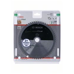 Bosch Akku-Kreissägeblatt Standard for Wood, 190x1,6/1,1x30, 60 Zähne Nr. 2608837711