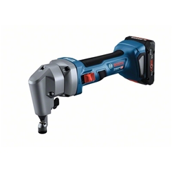 Bosch Akku-Nager GNA 18V-16 E, 2 x Akku ProCORE18V 4.0Ah, Ladegerät und L-BOXX Nr. 0601529601
