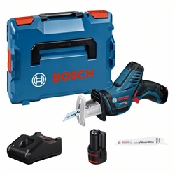 Bosch Akku-Säbelsäge GSA 12V-14, mit 2 x 3.0Ah Li-Ion Akku, L-BOXX Nr. 060164L976