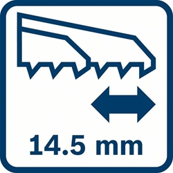 Bosch Akku-Säbelsäge GSA 12V-14, mit 2 x 3.0Ah Li-Ion Akku, L-BOXX Nr. 060164L976