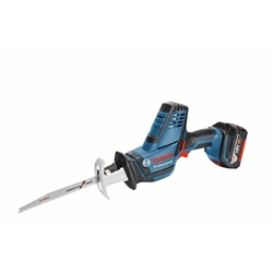 Bosch Akku-Säbelsäge GSA 18V-LI C, in L-BOXX 136 mit Säbelsägeblatt Nr. 06016A5001