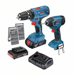 Bosch Akku-Schlagbohrschrauber GSB 18V-21, mit 2 x 2.0Ah Li-Ion Akku, L-BOXX Nr. 06019H1107