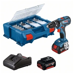 Bosch Akku-Schlagbohrschrauber GSB 18V-28, 2 x Akku GBA 18V 4.0Ah Nr. 06019E710B