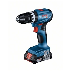 Bosch Akku-Schlagbohrschrauber GSB 18V-45, 2 x Akku GBA 18V 3.0Ah, L-Case Pick + Click Nr. 06019K3306