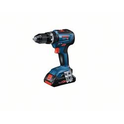 Bosch Akku-Schlagbohrschrauber GSB 18V-55, 2 x Akku ProCORE18V 4.0Ah, Ladegerät, 82-tlg. Zubehör-Set, L-Case Nr. 06019H530A