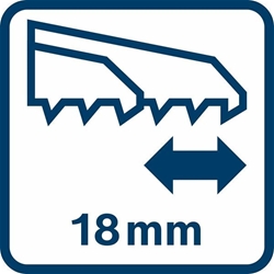 Bosch Akku-Stichsäge GST 12V-70, mit 2 x 3.0Ah Li-Ion Akku, L-BOXX Nr. 06015A1005