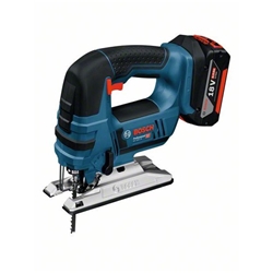 Bosch Akku-Stichsäge GST 18V-LI B, mit Spanreißschutz Nr. 06015A6100