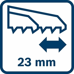 Bosch Akku-Stichsäge GST 18V-LI S, mit Spanreißschutz Nr. 06015A5100