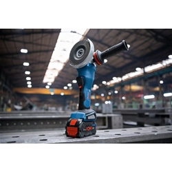 Bosch Akku-Winkelschleifer BITURBO mit X-LOCK GWX 18V-15 P, solo, C Nr. 06019H6F00