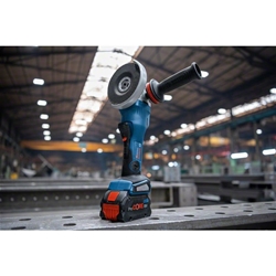 Bosch Akku-Winkelschleifer BITURBO mit X-LOCK GWX 18V-15 PSC, Solo Version, L-BOXX Nr. 06019H6G02