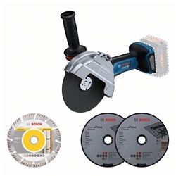Bosch Akku-Winkelschleifer GWS 18V-180 P ohne Akkupsck Nr. 06019H6L01