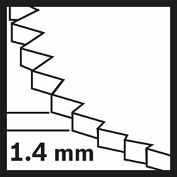 Bosch BIM Segmentsägeblatt ACZ 85 EB, Wood and Metal, 85mm, 10er-Pack Nr. 2608664477