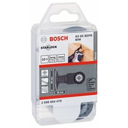 Bosch BIM Tauchsägeblatt AII 65 BSPB, Hard Wood, 40x65mm, 10er-Pack Nr. 2608664479