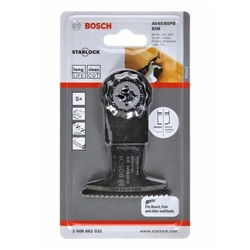 Bosch BIM Tauchsägeblatt AII 65 BSPB, Hard Wood, 40x65mm, 5er-Pack Nr. 2608662031