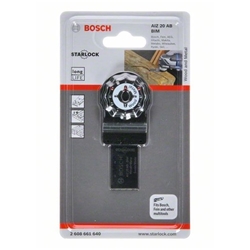 Bosch BIM Tauchsägeblatt AIZ 20 AB, Wood and Metal, 30x20mm, 1er-Pack Nr. 2608661640