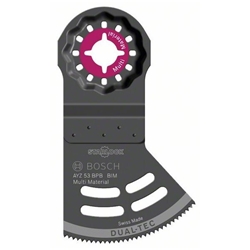 Bosch BIM Tauchsägeblatt Dual-Tec AYZ 53 BPB Multimaterial, 40x53mm, per Stück Nr. 2608664205