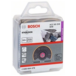 Bosch BIM-TiN Segmentsägeblatt ACZ 85 EIB, Multi Material, 85mm, 10er-Pack Nr. 2608664478