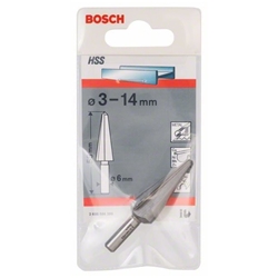Bosch Blechschälbohrer HSS, zylindrisch, 3-14mm, 58mm, 6mm Nr. 2608596399