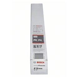Bosch Diamantbohrkrone Standard for Concrete G 1/2-Zoll, Ø: 28mm, Arbeitslänge: 300mm, Segmente: 3, Segmenthöhe: 10mm Nr. 2608601733