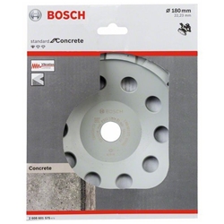 Bosch Diamanttopfscheibe Standard for Concrete, 180x22,23x5mm Nr. 2608601575