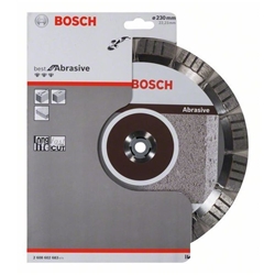 Bosch Diamanttrennscheibe Best for Abrasive, 230x22,23x2,4x15mm, 1er-Pack Nr. 2608602683