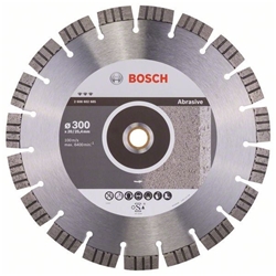 Bosch Diamanttrennscheibe Best for Abrasive, 300x20,00/25,40x2,8x15mm, 1er-Pack Nr. 2608602685