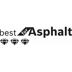 Bosch Diamanttrennscheibe Best for Asphalt, 450x25,40x3,6x12mm, 1er-Pack Nr. 2608603643