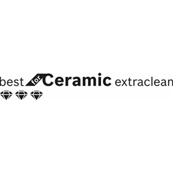 Bosch Diamanttrennscheibe Best for Ceramic Extra-Clean Turbo, 115x22,23x1,4x7mm, 1er-Pack Nr. 2608602478
