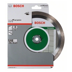 Bosch Diamanttrennscheibe Best for Ceramic, 180x25,40x2,2x10mm, 1er-Pack Nr. 2608602635