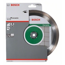 Bosch Diamanttrennscheibe Best for Ceramic, 200x25,40x2,2x10mm, 1er-Pack Nr. 2608602636
