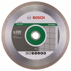Bosch Diamanttrennscheibe Best for Ceramic, 250x30/25,40x2,4x10mm, 1er-Pack Nr. 2608602638