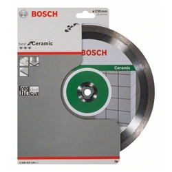 Bosch Diamanttrennscheibe Best for Ceramic, für kleine Winkelschleifer, 1er-Pack Nr. 2608602634