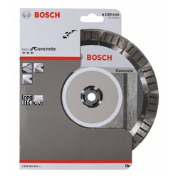 Bosch Diamanttrennscheibe Best for Concrete, 180x22,23x2,4x12mm, 1er-Pack Nr. 2608602654
