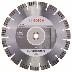 Bosch Diamanttrennscheibe Best for Concrete, 300x20,00/25,40x2,8x15mm, 1er-Pack Nr. 2608602657