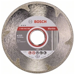 Bosch Diamanttrennscheibe Best for Marble, 115x22,23x2,2x3mm, 1er-Pack Nr. 2608602689
