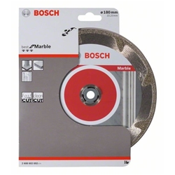 Bosch Diamanttrennscheibe Best for Marble, 180x22,23x2,2x3mm, 1er-Pack Nr. 2608602692