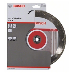 Bosch Diamanttrennscheibe Best for Marble, 230x22,23x2,2x3mm, 1er-Pack Nr. 2608602693