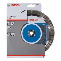 Bosch Diamanttrennscheibe Best for Stone, 180x22,23x2,4x12mm, 1er-Pack Nr. 2608602644