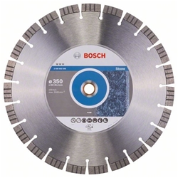 Bosch Diamanttrennscheibe Best for Stone, 350x20,00/25,40x3,2x15mm, 1er-Pack Nr. 2608602648