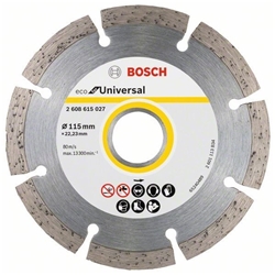 Bosch Diamanttrennscheibe Eco For Universal, D: 115mm, 1er-Pack Nr. 2608615027